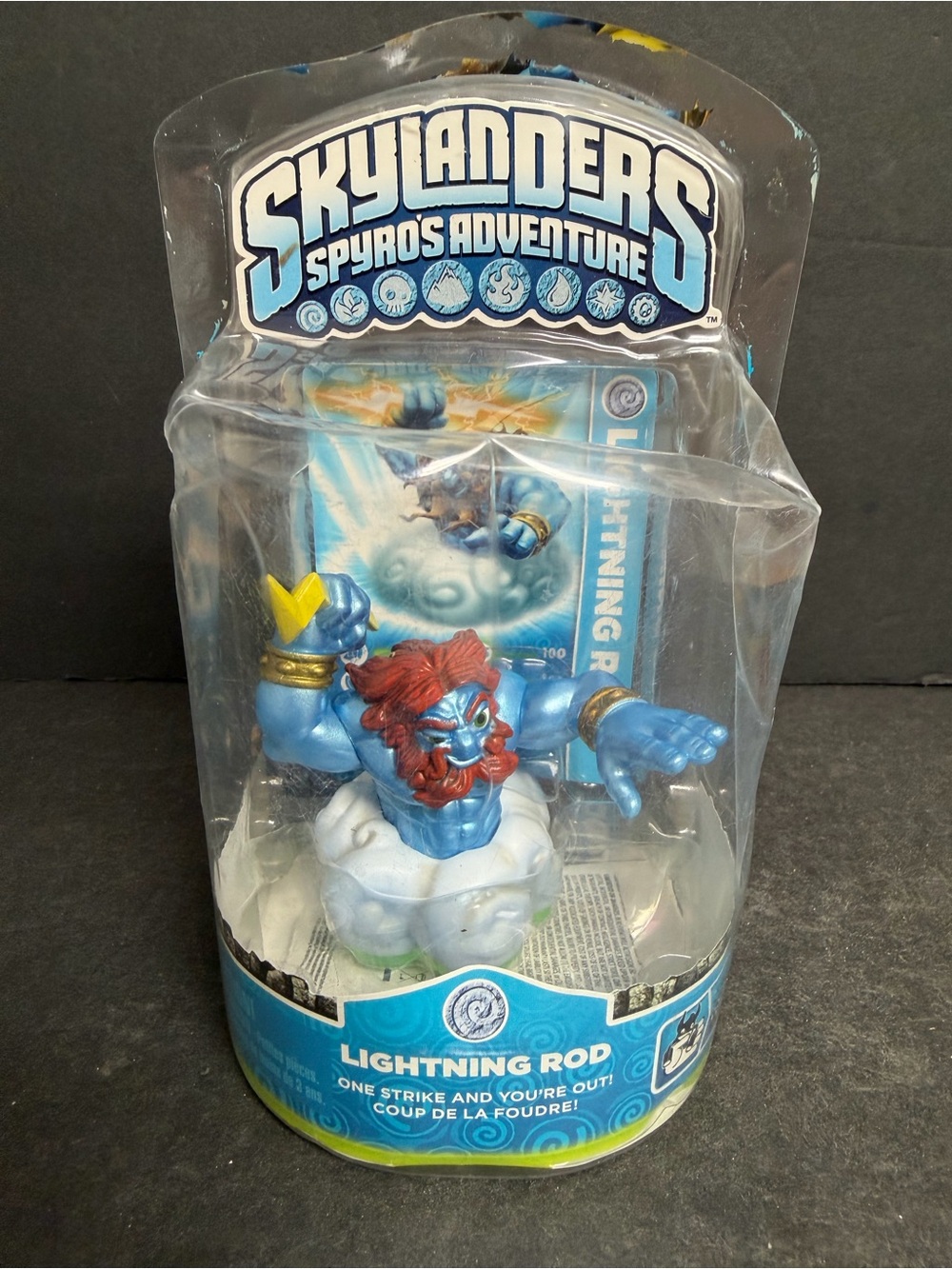 Skylanders Spyros Adventure- Lightning Rod Figurine